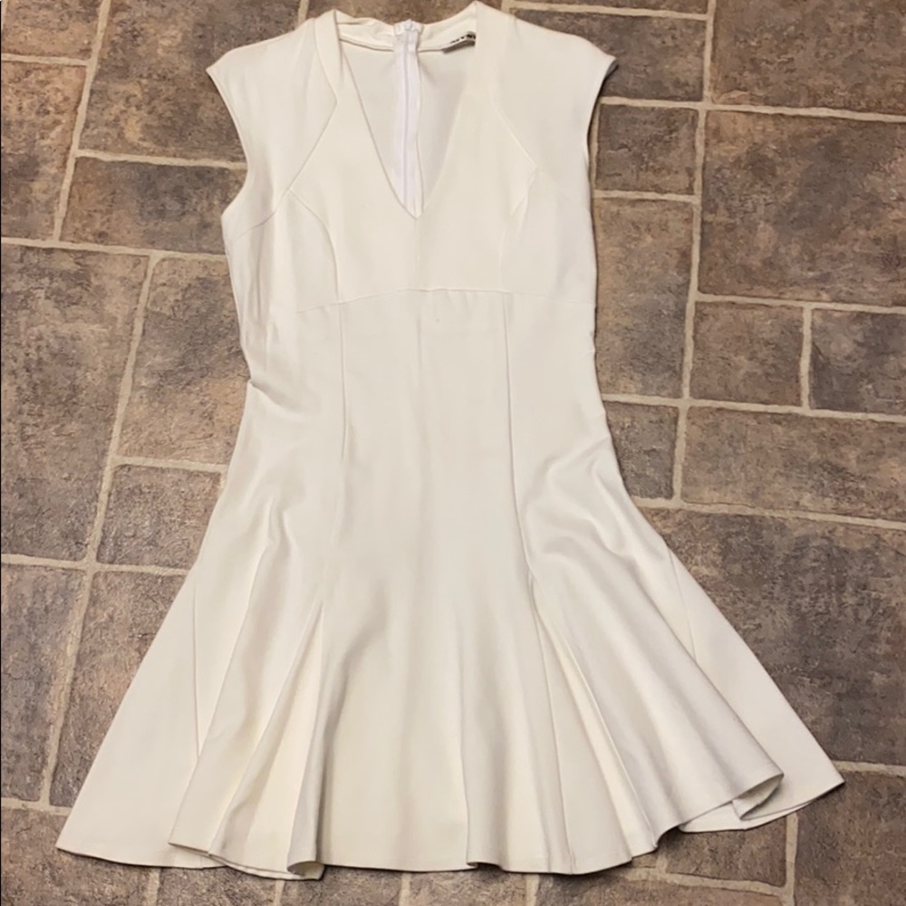 Ivory summer swing dress